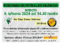 Pozvánka na fotbal do Vilémova ! | SK Vilémov